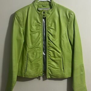 Wilsons Leather Lime Green Jacket